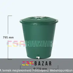 Esővízgyűjtő 210L