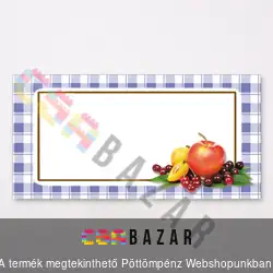 Befőző címke
