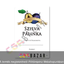 Pálinka címke Szilva