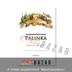 Pálinka címke felíratozható