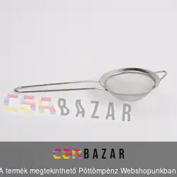 Inox nyeles szűrő 10 cm