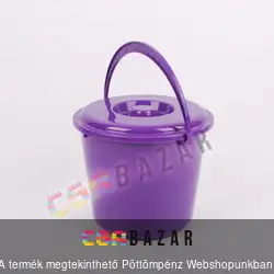 5 L-es műanyag vödör tetővel