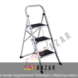 3 lépcsőfokos létra fellépő