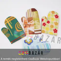 Teflon bevonatos edényfogó kesztyű kicsi