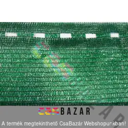 Raschel árnyékoló, kerítés háló 2,0x10m tekercs 90gr/nm