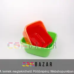 Szögletes tál 20cm x 20cm