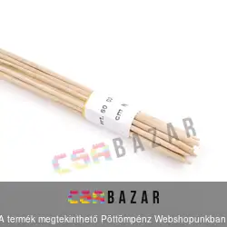 Bambusz virágtámasz 40cm 15db/cs. natur