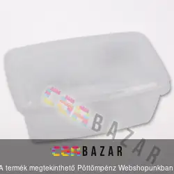 Műanyag ételszállító ételtároló doboz 0,5 L