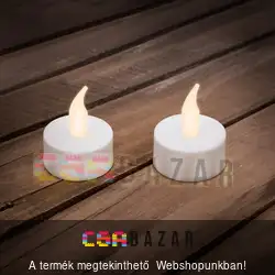 LED-es Teamécses elemmel 2db/csomag