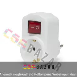 Delight fali elosztó kapcsolóval