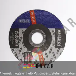 Vágókorong inox 125mm x 1.6mm