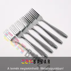 6 db-os evővilla készlet