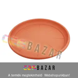 Virágcserép alátét 32cm-es terrakotta