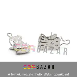 Díszcsipesz króm 10db