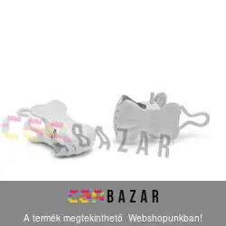 Díszcsipesz fehér 10db