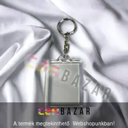 Kulcstartó fényképtartóval