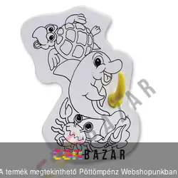 Színezhető öntapadós fogas