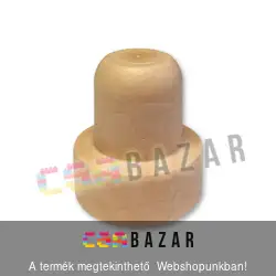 Műanyag dugó pálinkásüveghez 19,5 mm