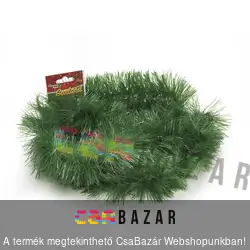 Fenyő girland - sötétzöld - 1,8m