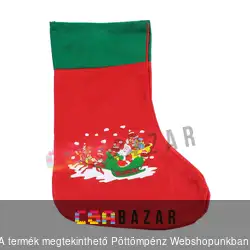 Mikulás csizma filc