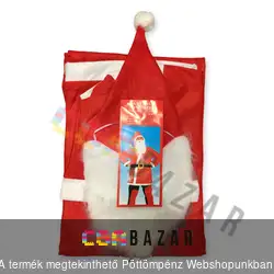 Mikulás Télapó ruha jelmez szett