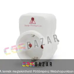 Túlfeszültség védő fali dugalj