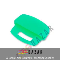 Színes, műanyag, kulcsjelölő papucs négyzet