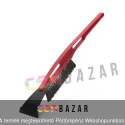 Műanyag nyeles jégkaparó hókefével 510 mm - szétszedhető