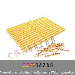 Tésztakiszúró rács, 26db sajtos rúd