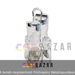 4 részes asztali üveg fűszertartó