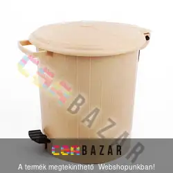Pedálos vödör szemetes 10L-es