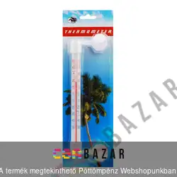 Kültéri, ablakra rögzíthető hőmérő