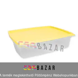Műanyag ételtároló, ételszállító doboz 1,5 L