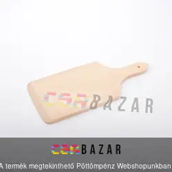 Nyeles fa vágódeszka 39x18 cm
