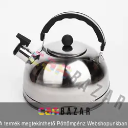 Teáskanna 2,5 L inox