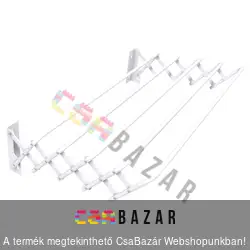 Fali ruhaszárító 80 cm-es