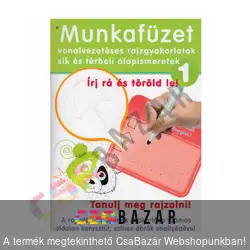 Munkafüzet írás gyakorláshoz 1 Rajzgyakorlatok törölhető filccel