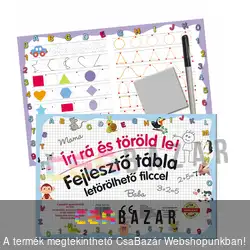 Fejlesztő tábla letörölhető filccel - vonalvezetés