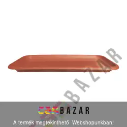 Óriás virágláda alátét 77 cm-es terrakotta