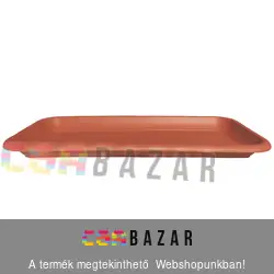 Óriás virágláda alátét 97 cm-es terrakotta