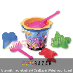 Óriás homokozó szett 7 db-os