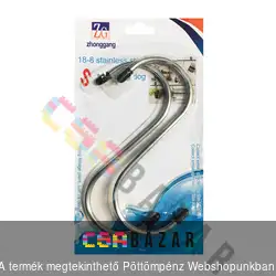 2 db-os kampó, akasztó 13 cm