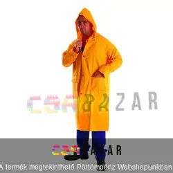 PVC esőkabát sárga hosszú XXL-es méret