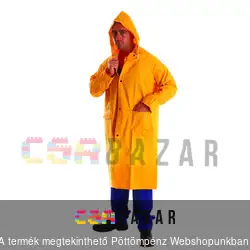 PVC esőkabát sárga hosszú XXXL-es méret