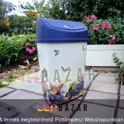Billenős szemetes kuka 22L - pillangók
