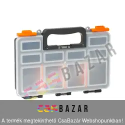 Professzionális rendszerezőtáska doboz 290x200x60 mm