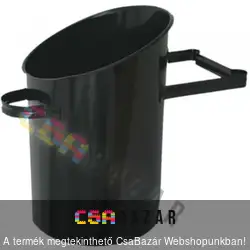 Fekete szenes vödör