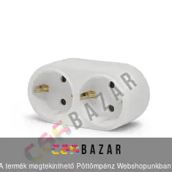 2-es fali kerek elosztó