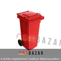 Gurulós kuka Piros 120 L