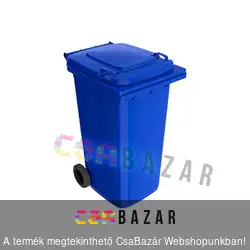 Gurulós kuka Kék 120 L